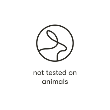 Not tested on animals