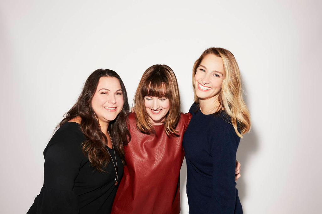 Odele founders Shannon Kearney, Britta Chatterjee and Lindsay Holden